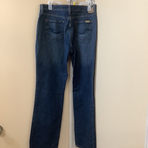 Levi Strauss Signature Mid-Rise Bootcut Misses Jeans Size 12 Medium - Picture 2 of 4